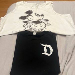 His and hers Disney shirt